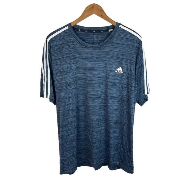 TS997 Men’s Adidas Aeroready Primegreen Athletic Performance T Shirt 2XL - Picture 1 of 4